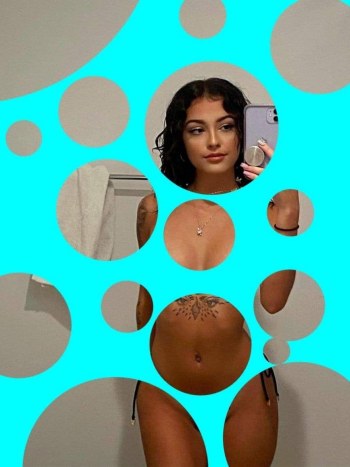 Malú Trevejo Pack Fotos mostrando sus pechitos en Onlyfans · Foto 5