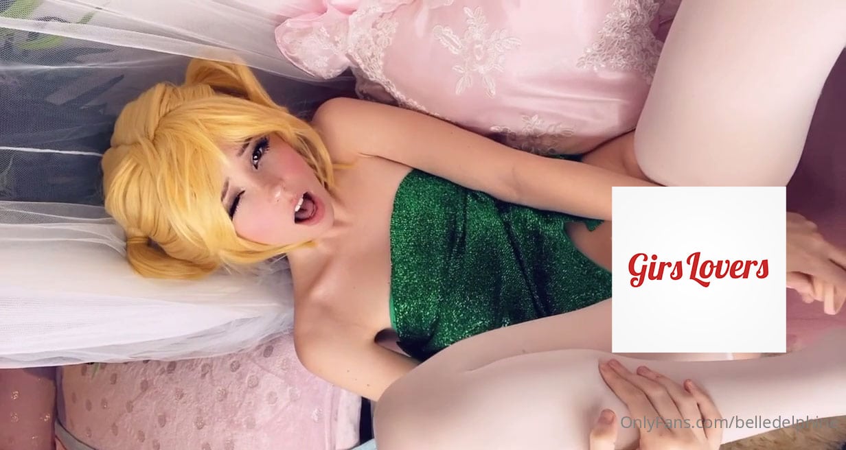Portada de Belle Delphine Video OnlyFans masturbating dressed as a fairy